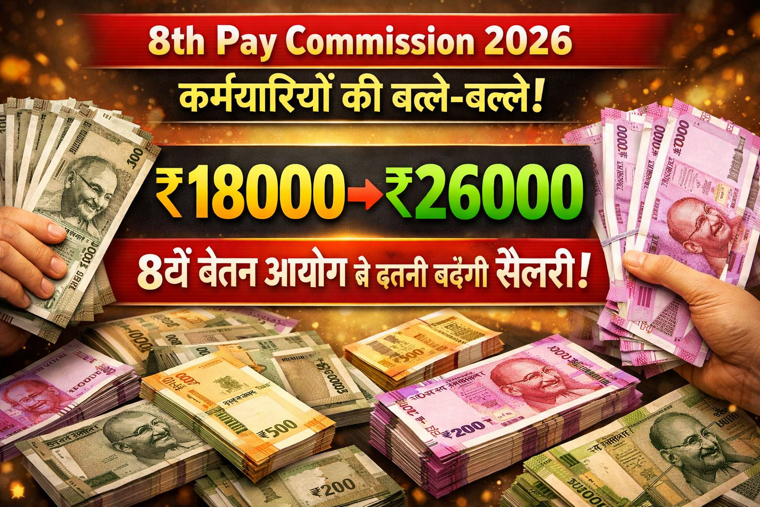 8th Pay Commission Latest News
